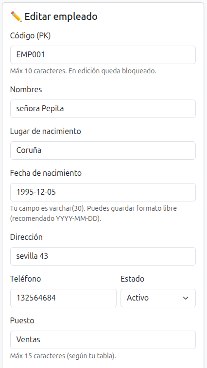 Imagen del post CREATE en un CRUD con PHP y MySQL: formulario, INSERT y validación paso a paso